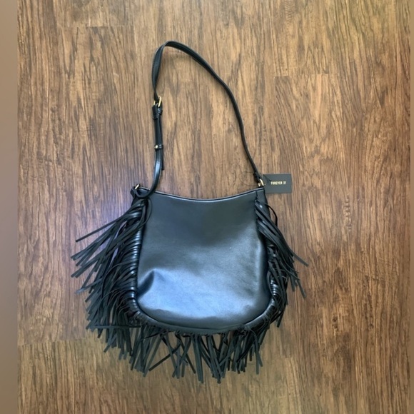 Forever 21 faux leather fringe bag - Picture 10 of 12